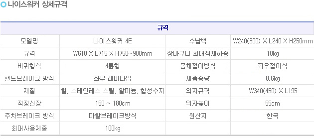 나이스워커 4E