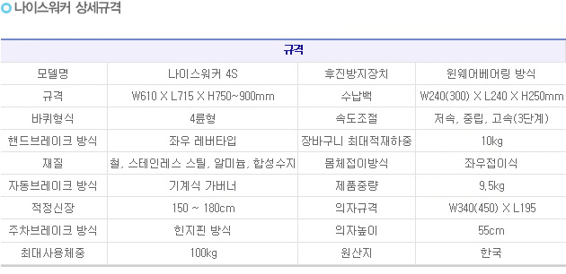 나이스워커 4S