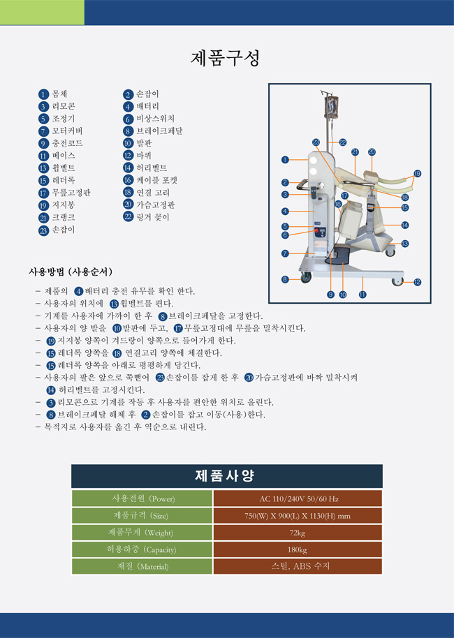 이송리프트 YGM002